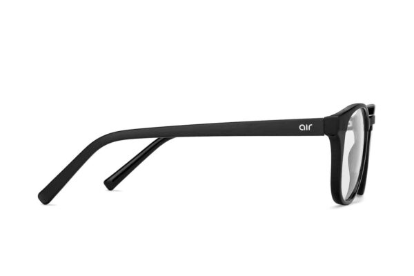 Black Full Rim Round Eyeglasses - Image 4