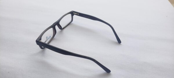 Purple Transparent Full Rim Cat Eye Eyeglasses - Image 3