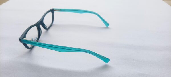 Purple Transparent Full Rim Cat Eye Eyeglasses - Image 7